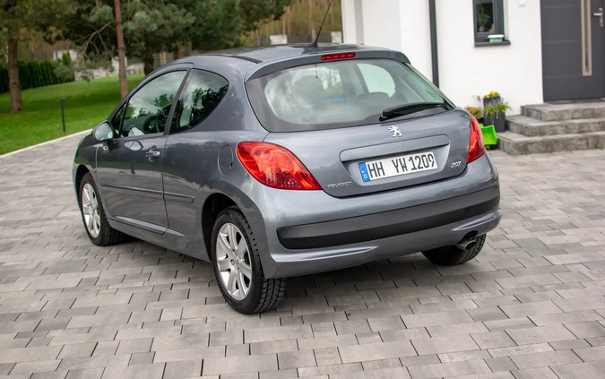 Peugeot 207 cena 13950 przebieg: 232557, rok produkcji 2009 z Nisko małe 781